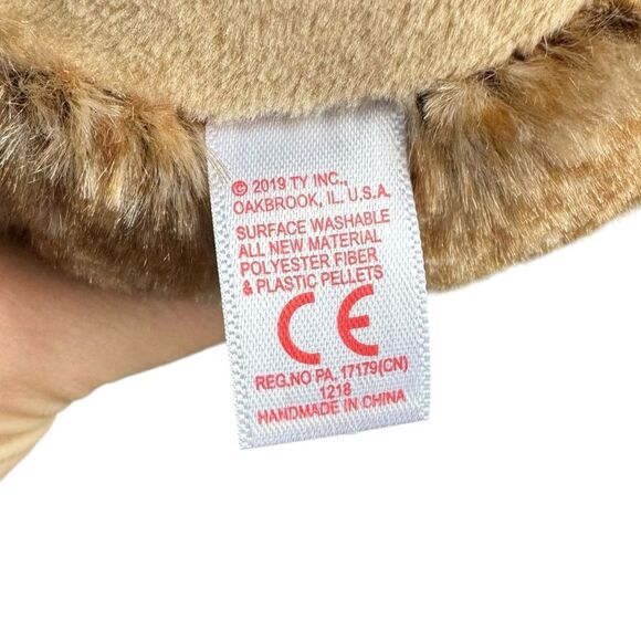 TY Beanies Ida Hedgehog Stuffed Animal Retired 2019 NWT 6" - Picture 3 of 4